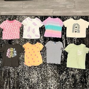 3T girls t shirts (8 pieces)